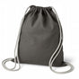 Baumwoll-Rucksack Grau 34x40 cm 135g
