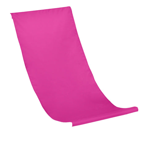 Einfarbige Liegestuhlbezug Rosa