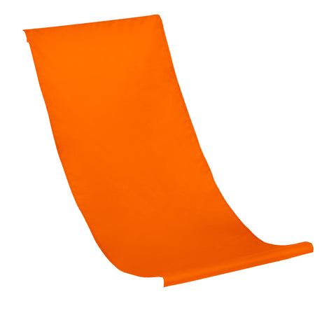 Einfarbige Liegestuhlbezug Orange