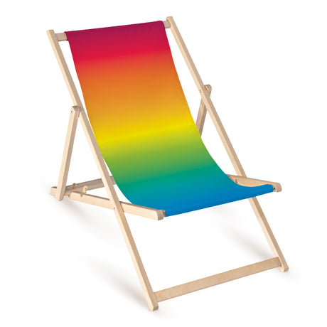 Holz-Liegestühle Rainbow