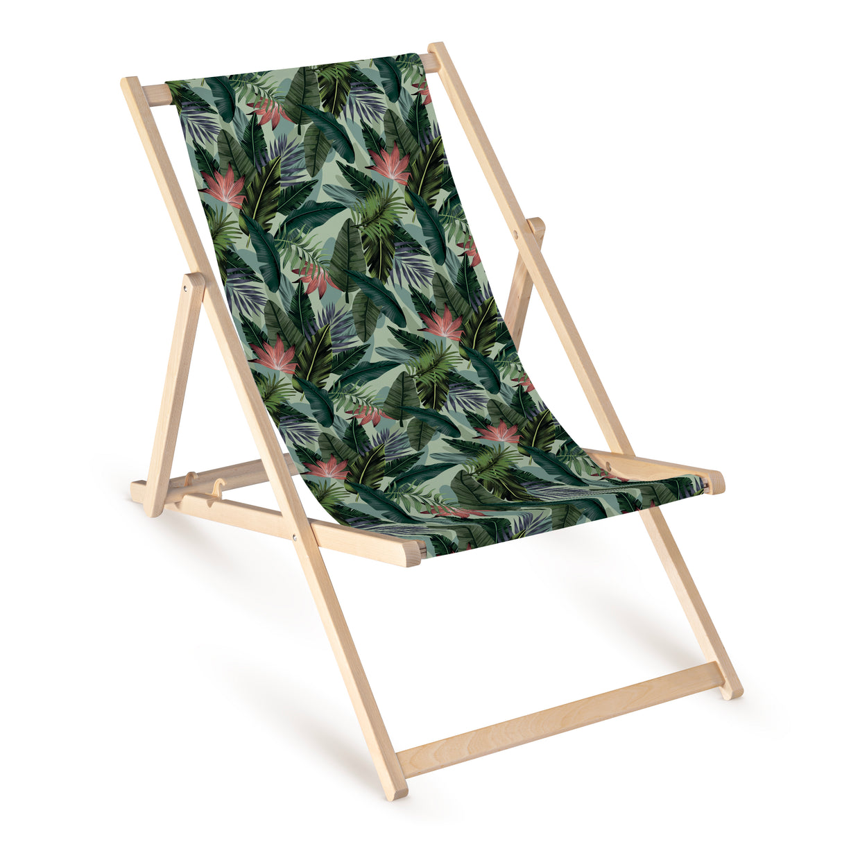 Holz-Liegestühle Blätter 2