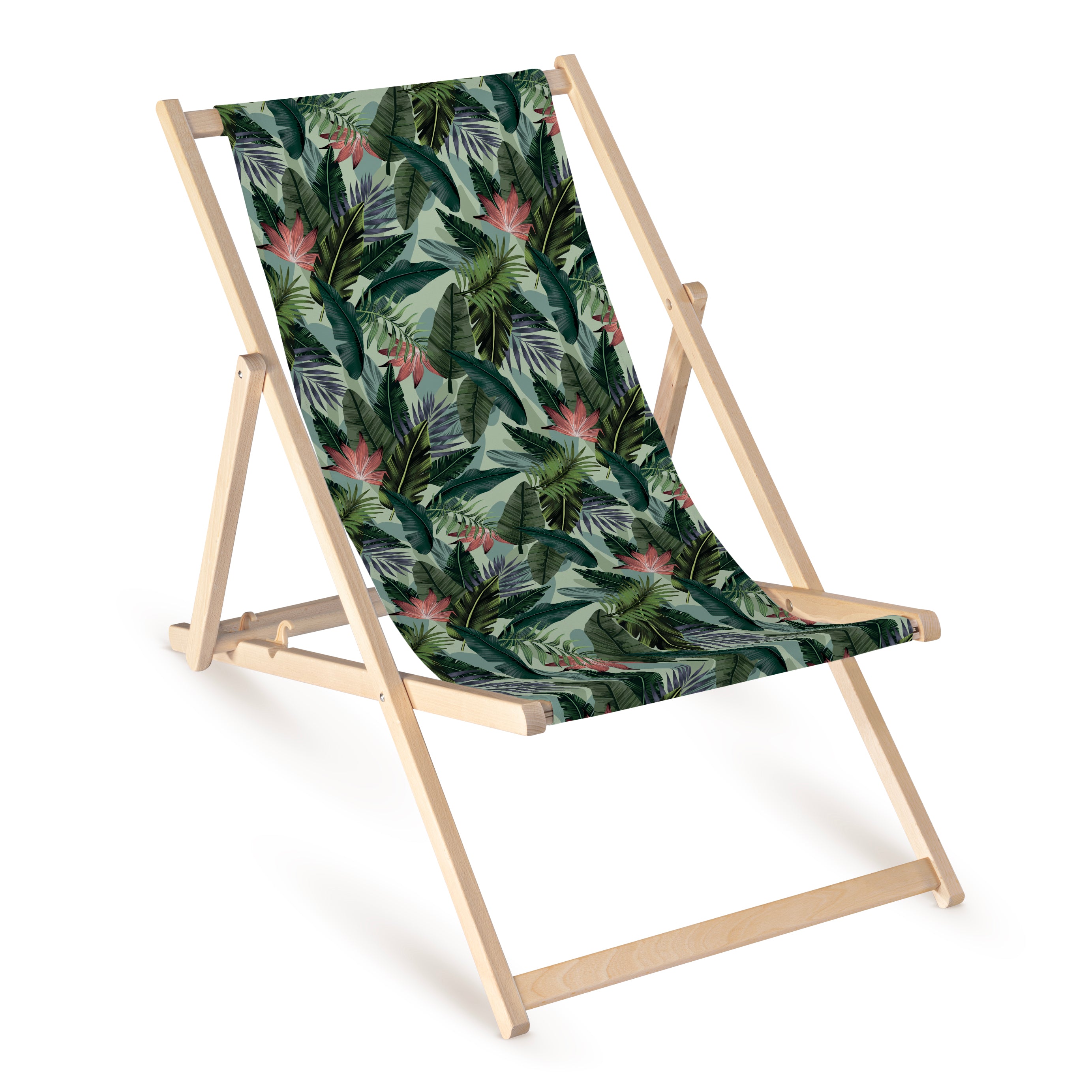 Holz-Liegestühle Blätter 2