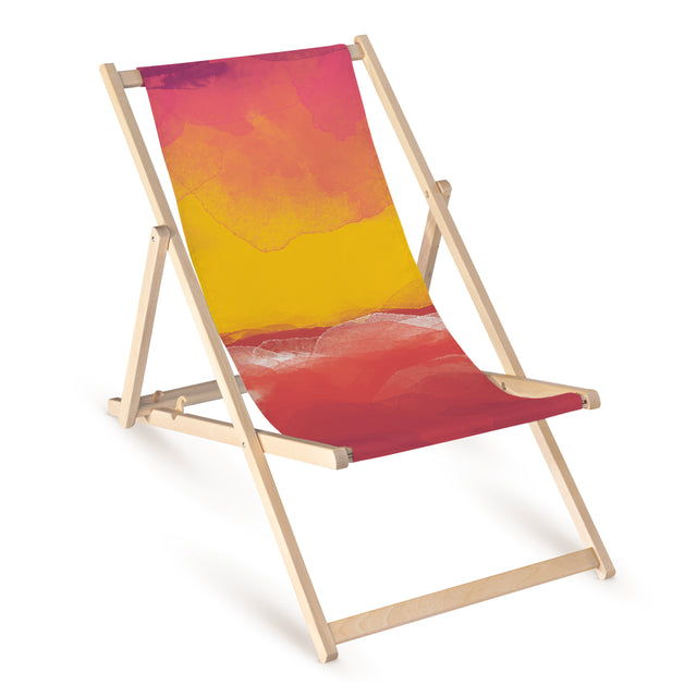 Holz-Liegestühle Sunset