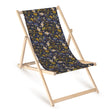 Holz-Liegestühle Volkswiese Navy Blau