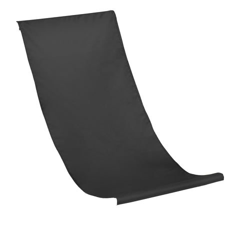 Einfarbige Liegestuhlbezug Graphit
