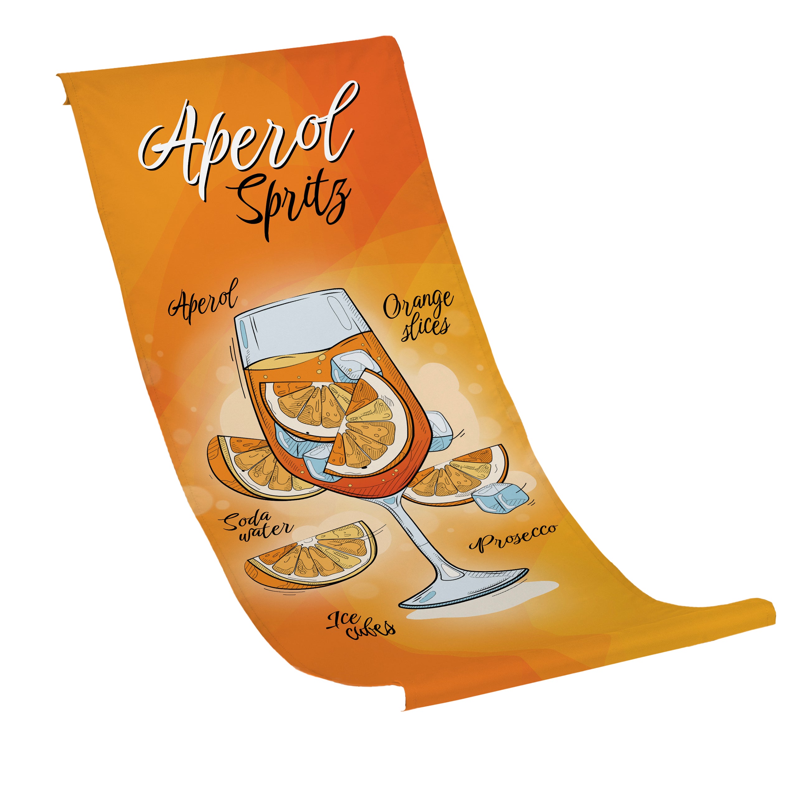 Liegestuhlbezug APEROL DRINK