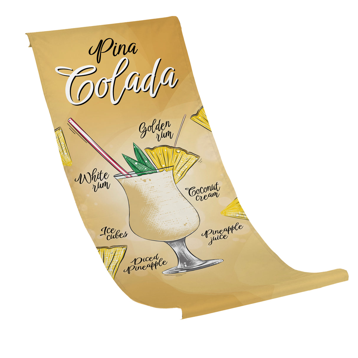 Liegestuhlbezug PINA COLADA