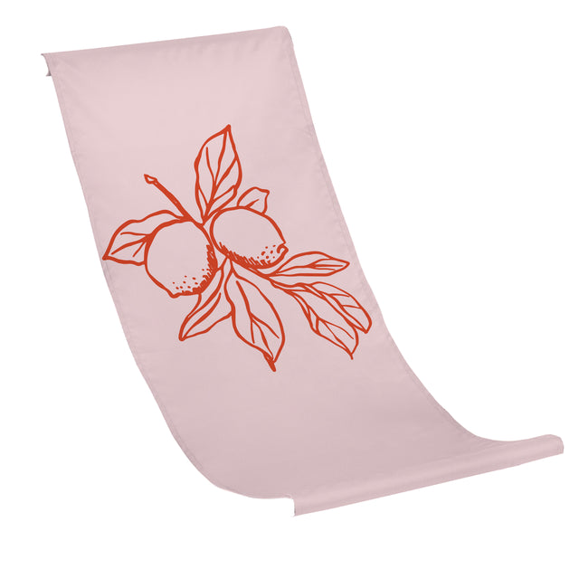 Liegestuhlbezug LEMON RED