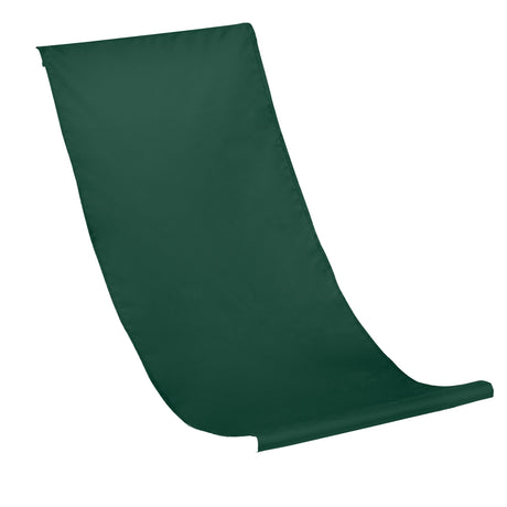 Einfarbige Liegestuhlbezug Dunkelgrün