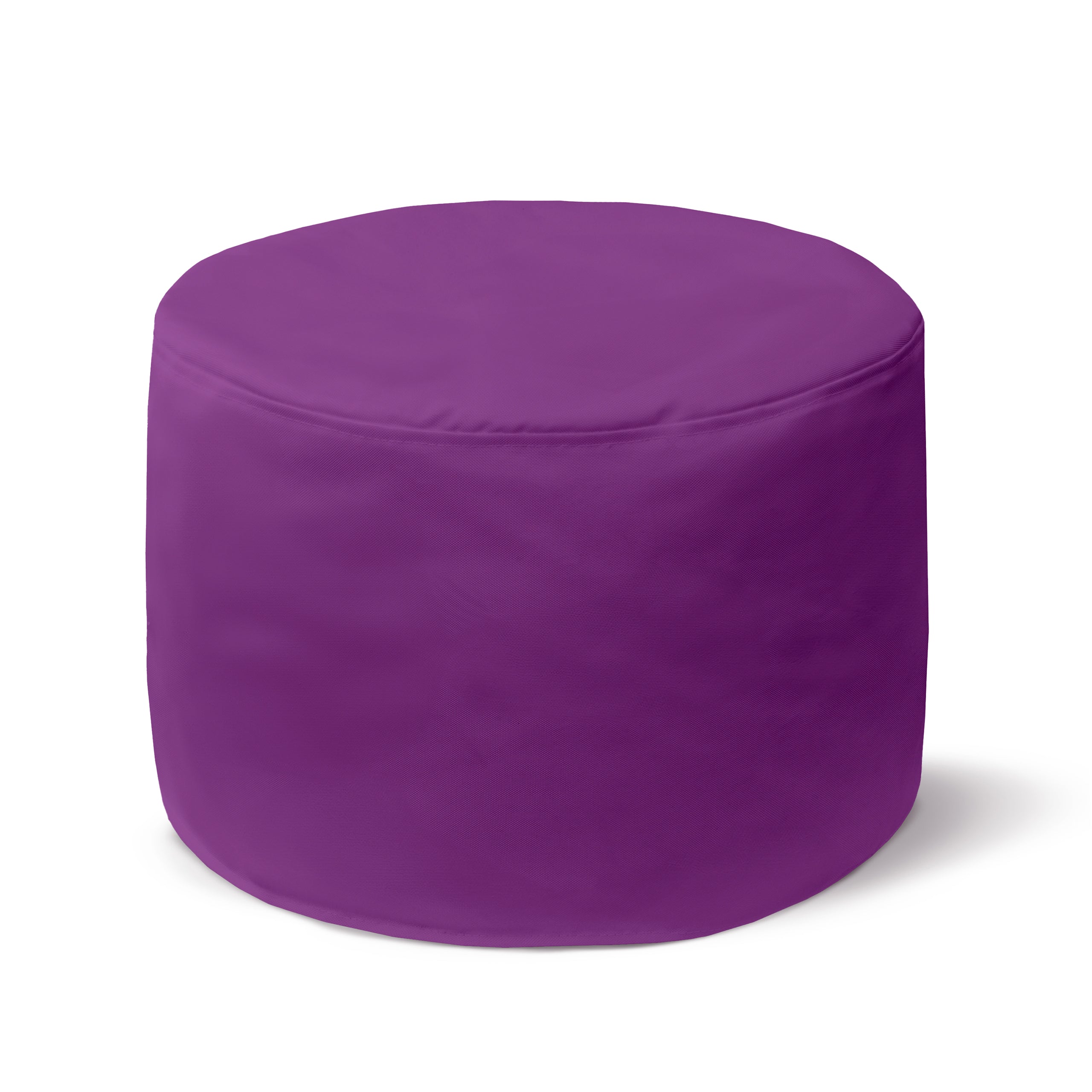 Runder Fußhocker VERSCHIEDENE FARBEN Violett