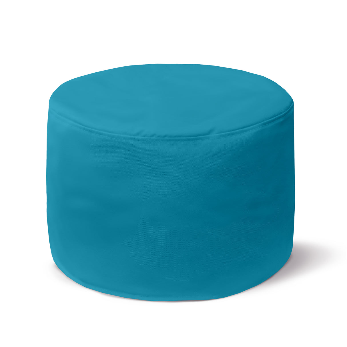 Runder Fußhocker VERSCHIEDENE FARBEN Blau