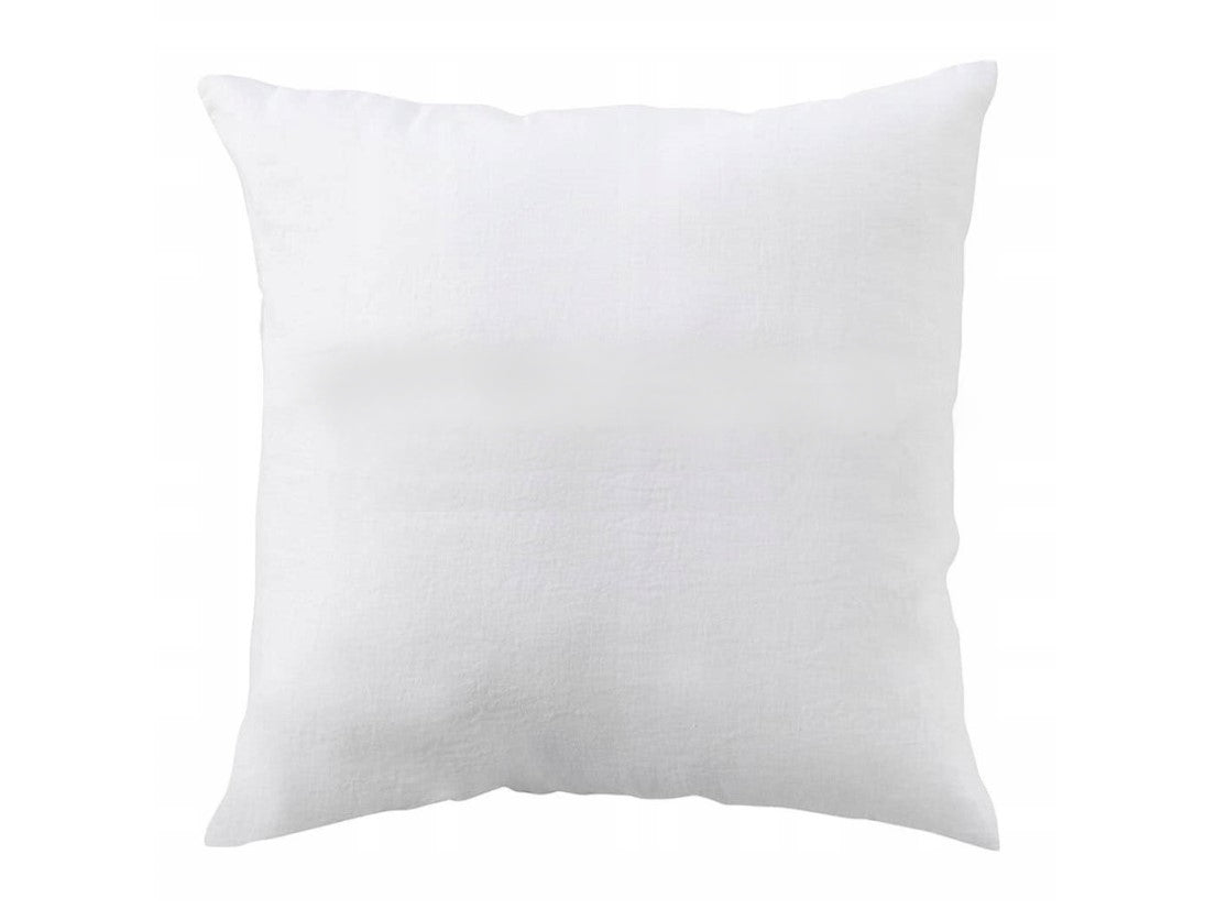 Dekoratives Baumwollkissen Weiß 25x25cm 145g