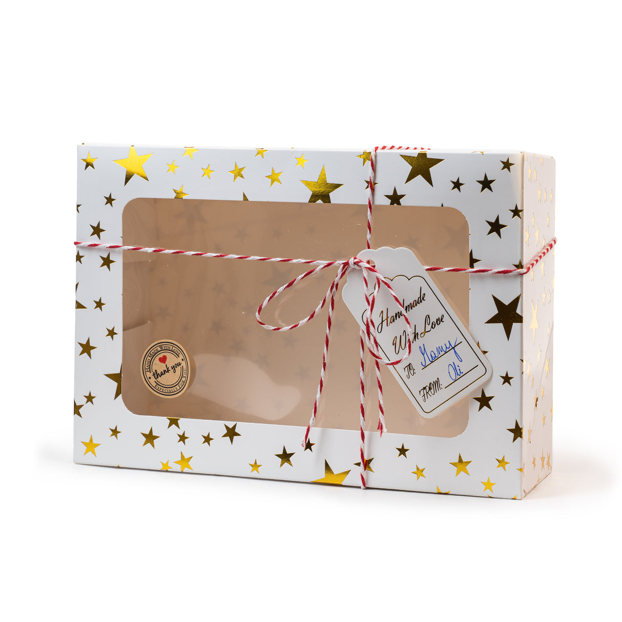 Weihnachts-Fensterkästen, 6 Stück