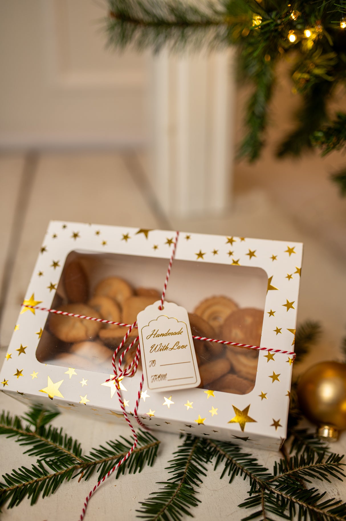 Weihnachts-Fensterkästen, 6 Stück