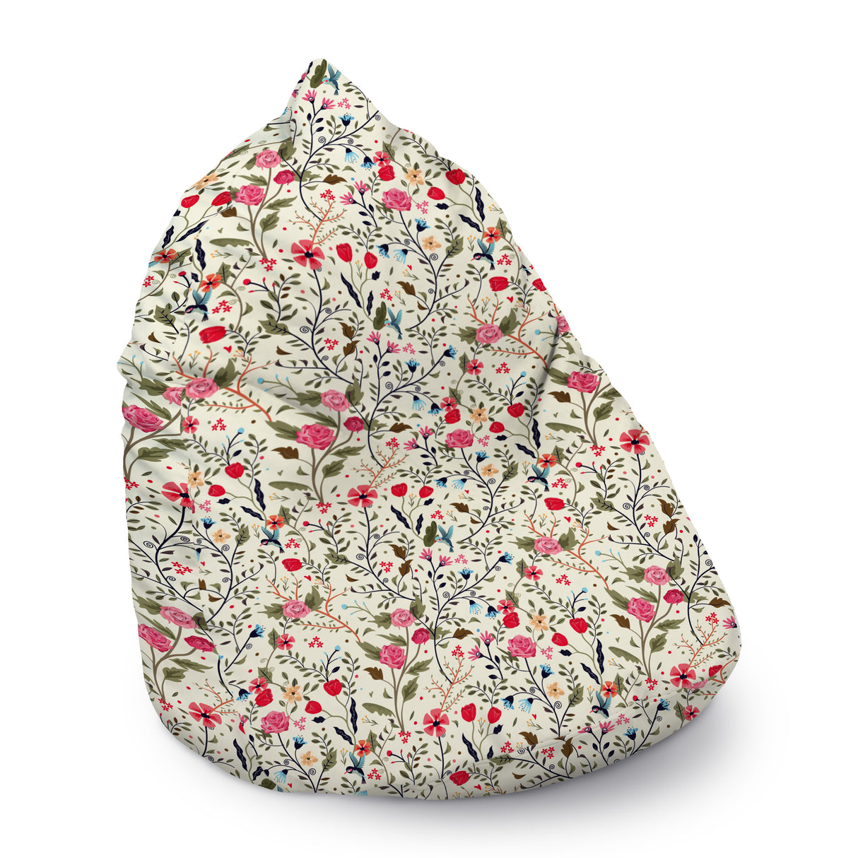 Bean Bag Sitzsack – XXL-Beutel mit 300 l – BLUMEN 2