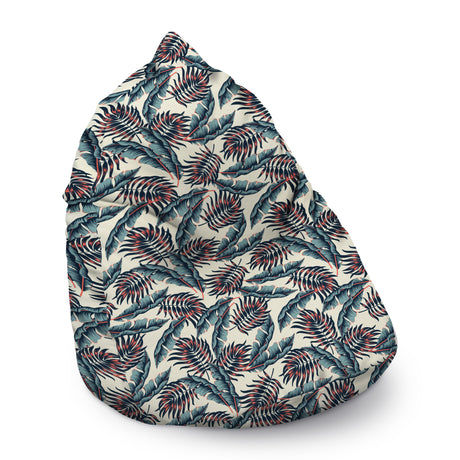 Bean Bag Sitzsack – XXL-Beutel mit 300 l – GRAFIK BLÄTTER