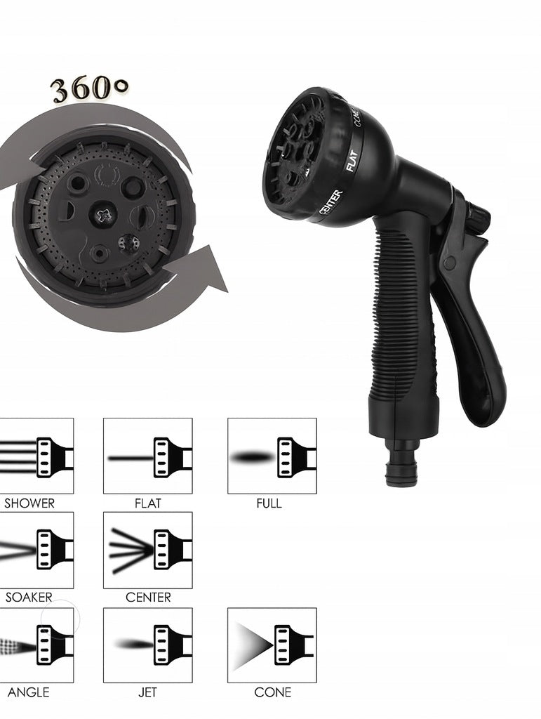8in1 Sprinklerpistole für das Bewässerung