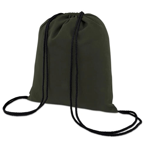 Baumwollrucksäcke KHAKI 34x40 cm