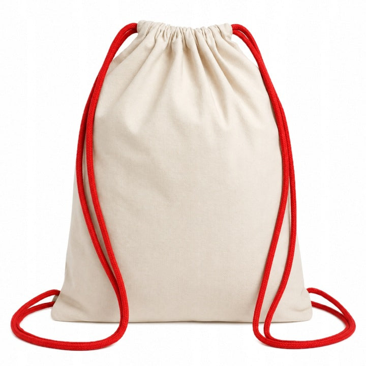 Baumwoll-Rucksack 370x450 mm – Ecru
