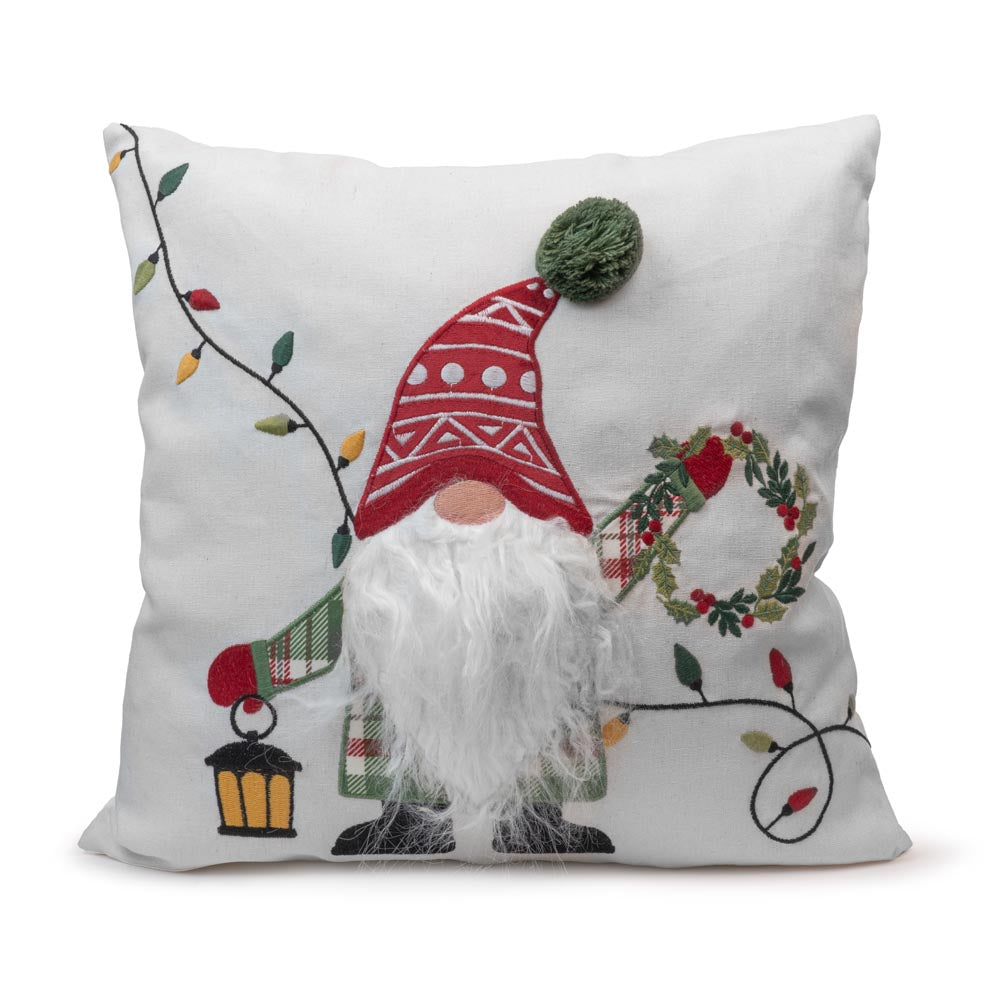 Plüsch-Koboldkissen 45x45cm