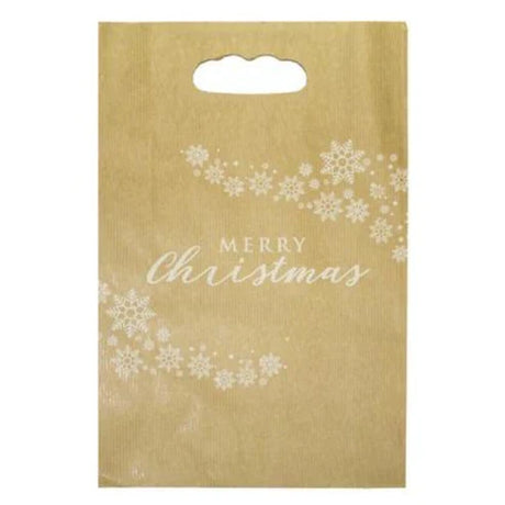 Weihnachtspapiertüte 22x8x32,5 Merry Christmas 10 stucke