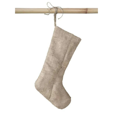 Weihnachtsstrumpf Weihnachten Jutesocke 43cm