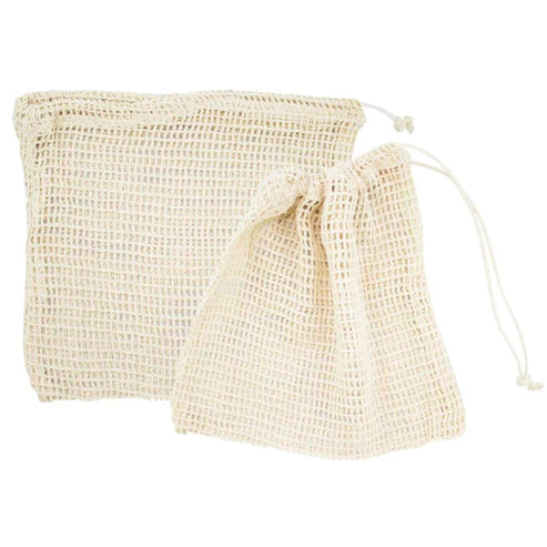 Baumwollnetzbeutel Ecru 250x300 mm IMPORT
