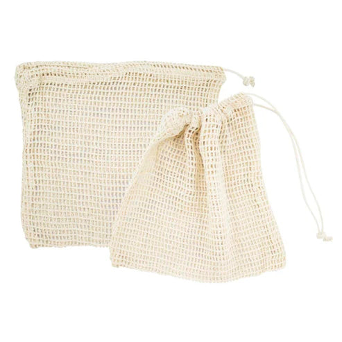 Baumwollnetzbeutel Ecru 300x380 mm IMPORT
