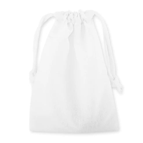 Baumwollsack Weiss 15x20 cm