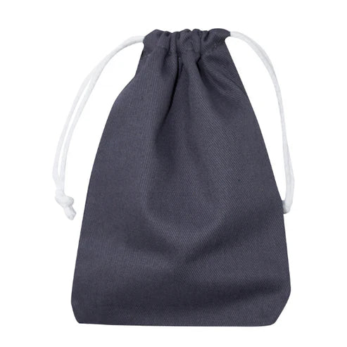 Baumwollsack grau 15x20 cm