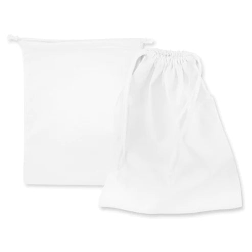 Baumwollsack Weiss 25x30 cm