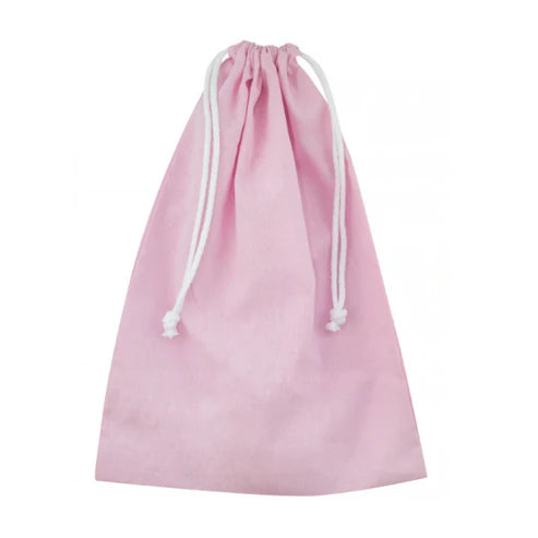 Baumwollsack rosa 30x40 cm