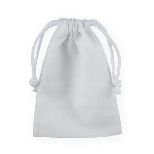 Baumwollsack Weiss 10x15 cm