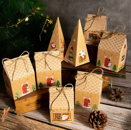 3D-Box Adventskalender Haus