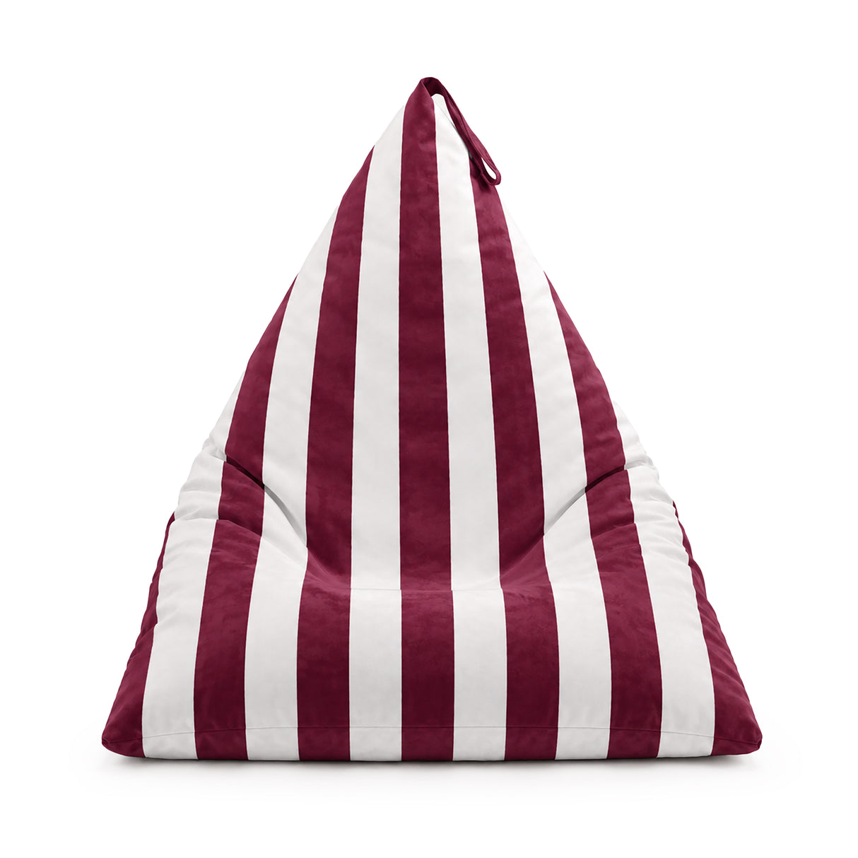 Sitzsack Pillow XXL VELVET Bunt gestreift