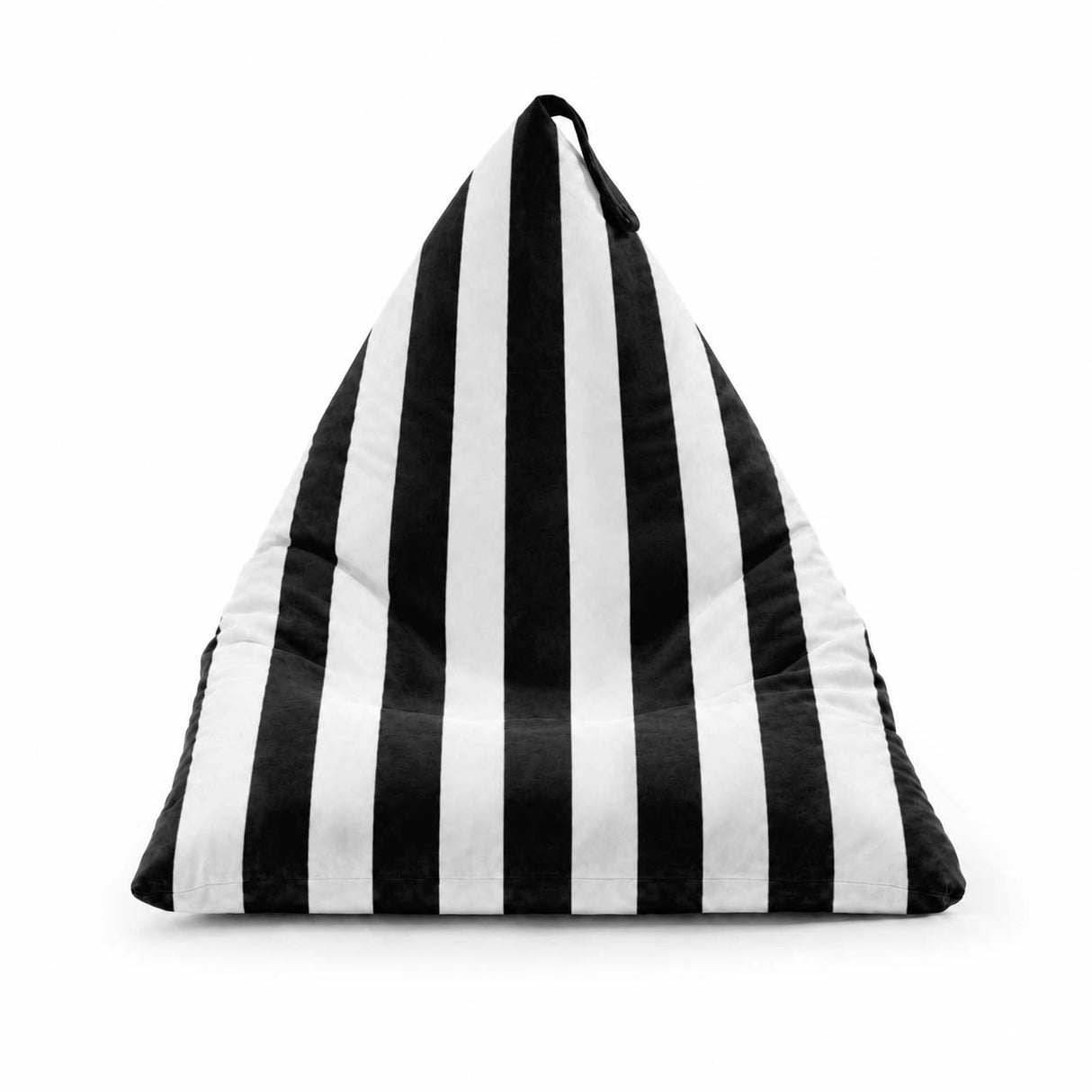 Sitzsack Pillow XL VELVET Bunt Gestreift