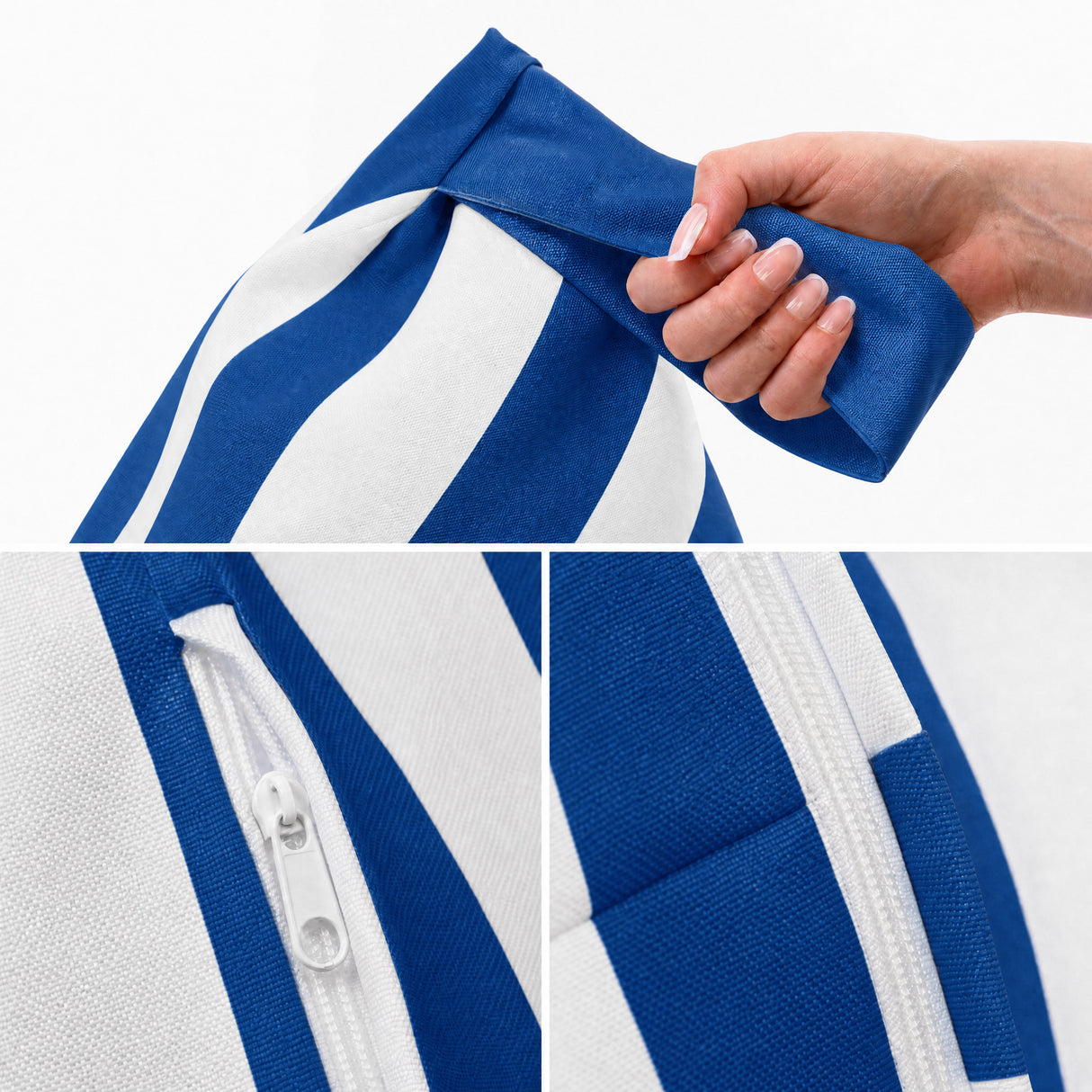 Sitzsack Pillow XXL OXFORD Bunt Gestreift