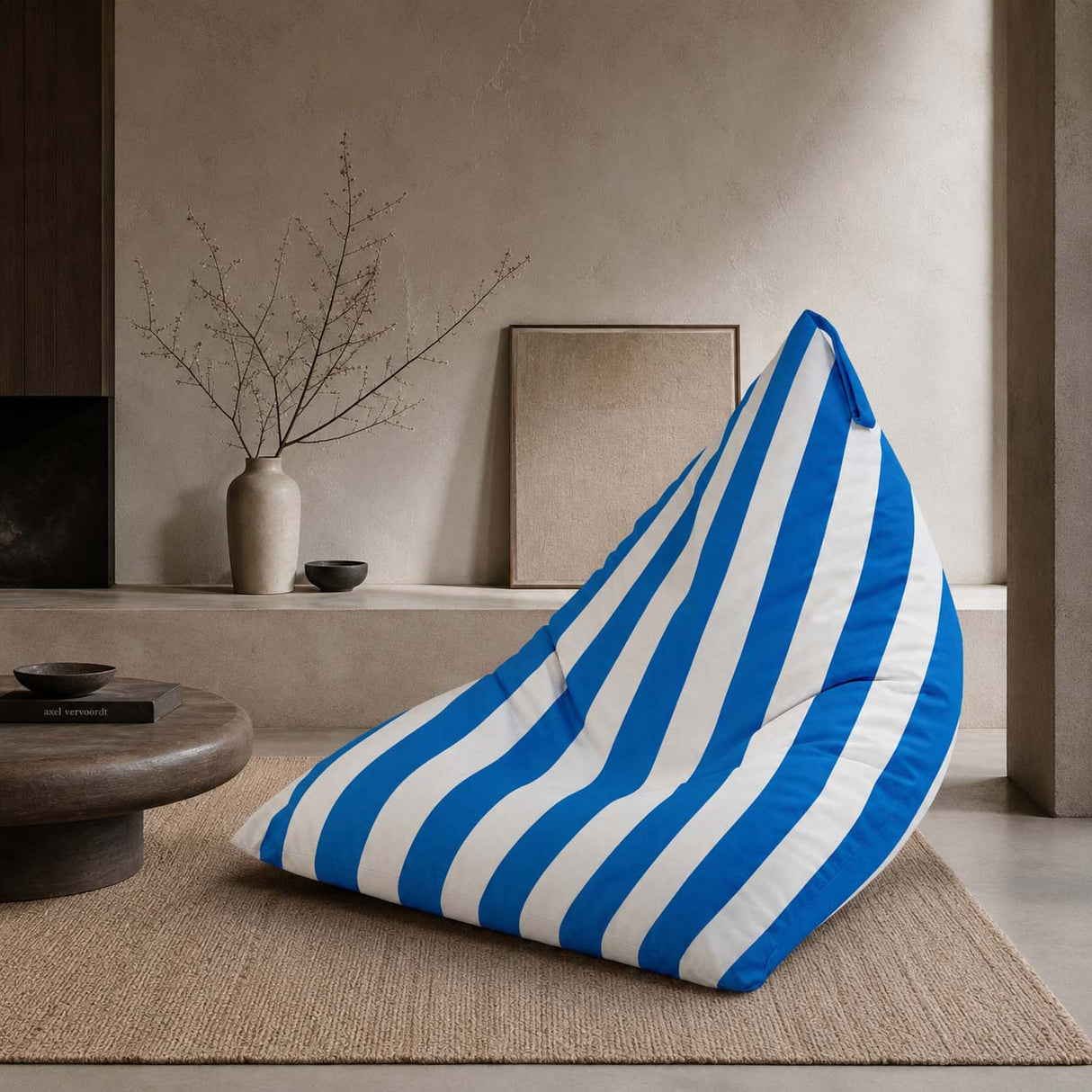 Sitzsack Pillow XL OXFORD Bunt Gestreift