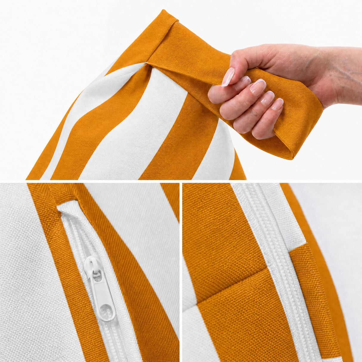Sitzsack Pillow XL OXFORD Bunt Gestreift