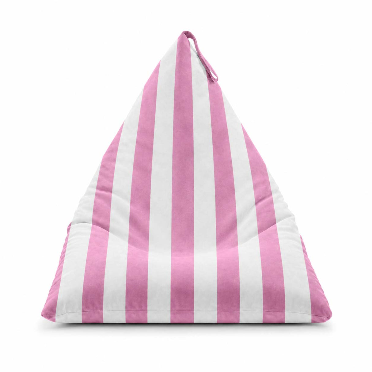 Sitzsack Pillow XL VELVET Bunt Gestreift