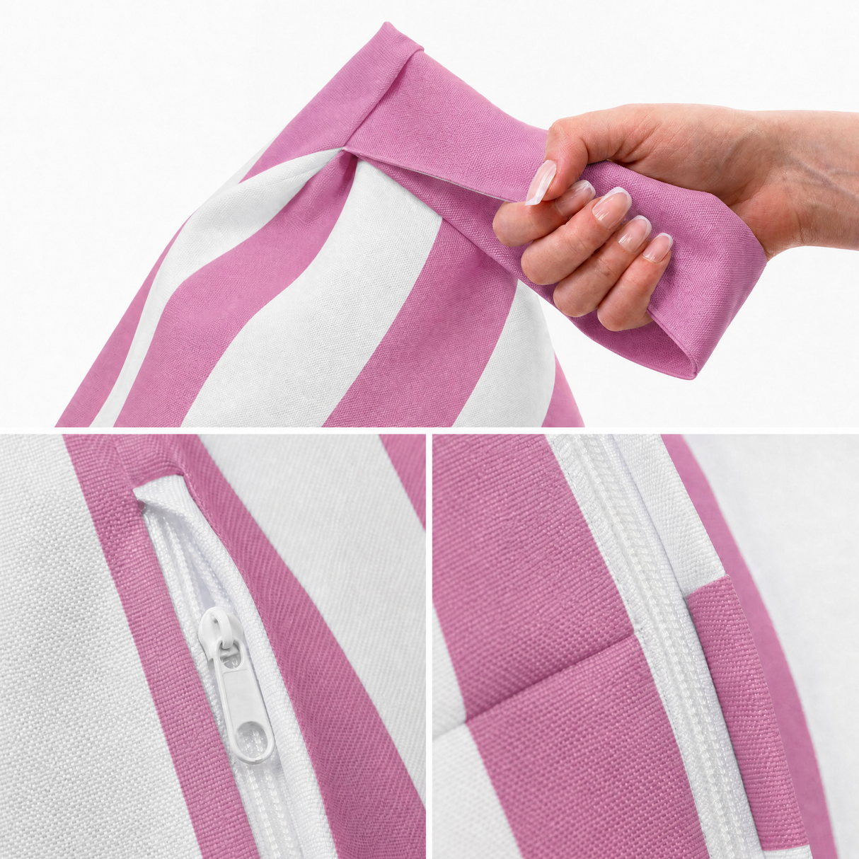 Sitzsack Pillow XXL OXFORD Bunt Gestreift