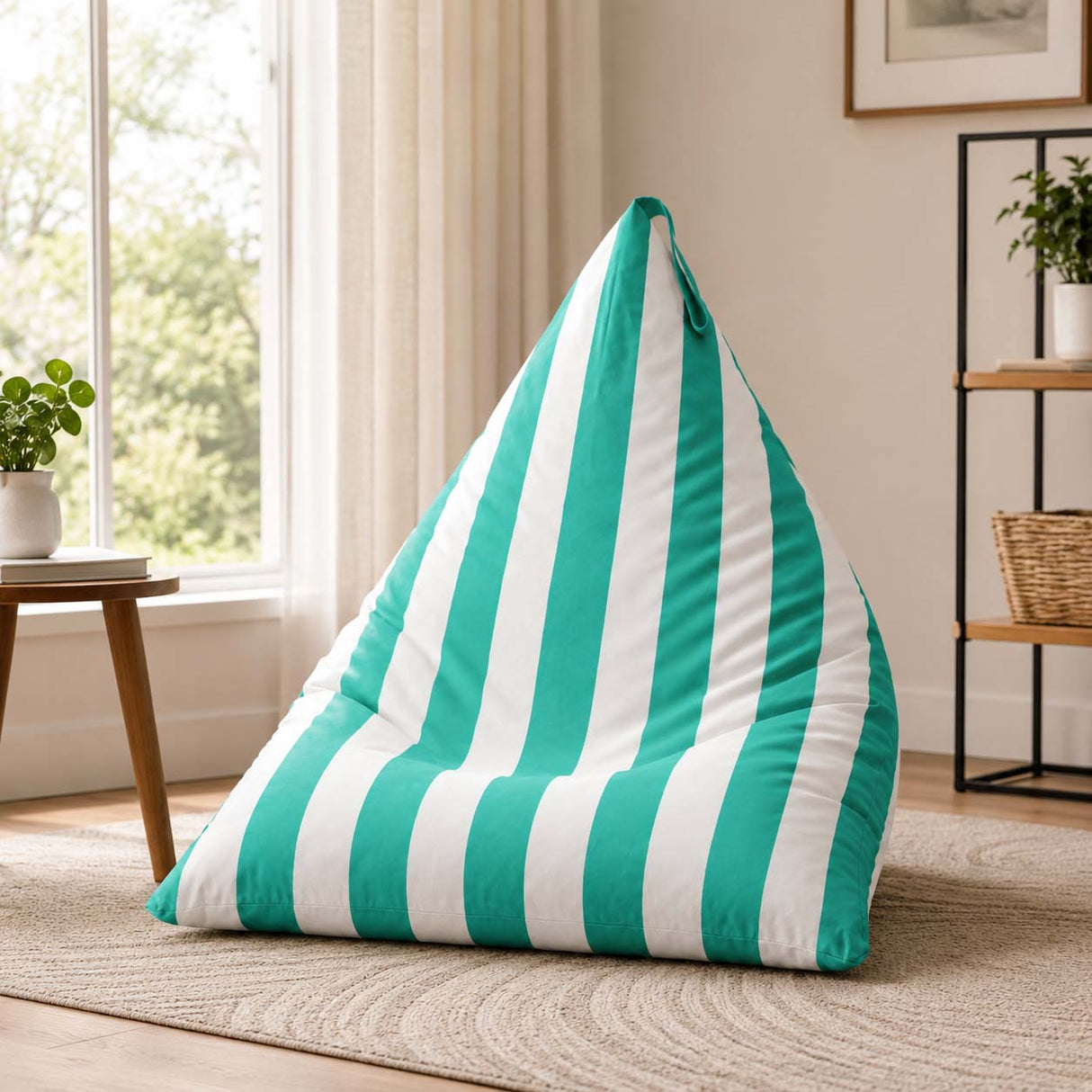 Sitzsack Pillow XL OXFORD Bunt Gestreift
