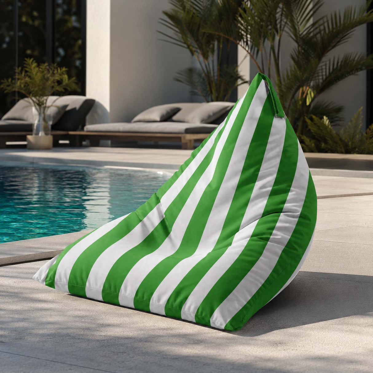 Sitzsack Pillow XL OXFORD Bunt Gestreift