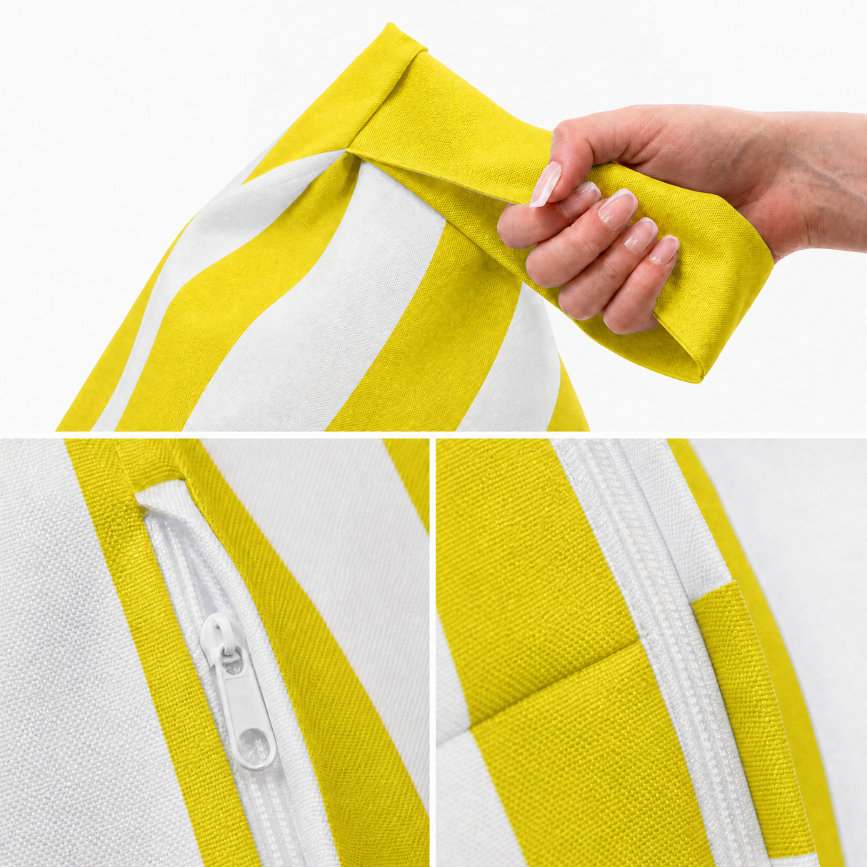 Sitzsack Pillow XL OXFORD Bunt Gestreift