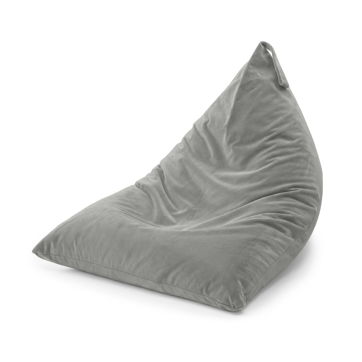 XL-Samtpouf, einfarbig