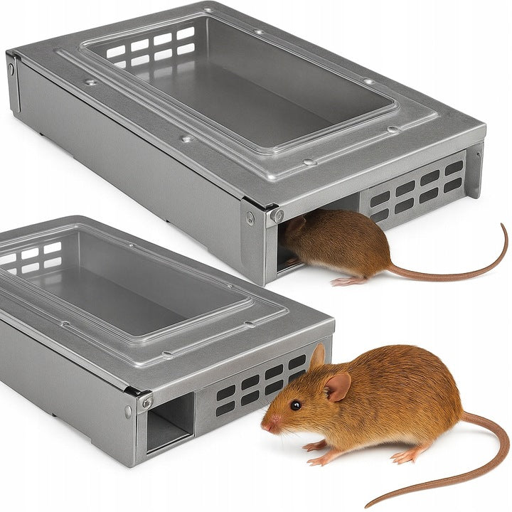 Humanitäre Metallnagetierfalle