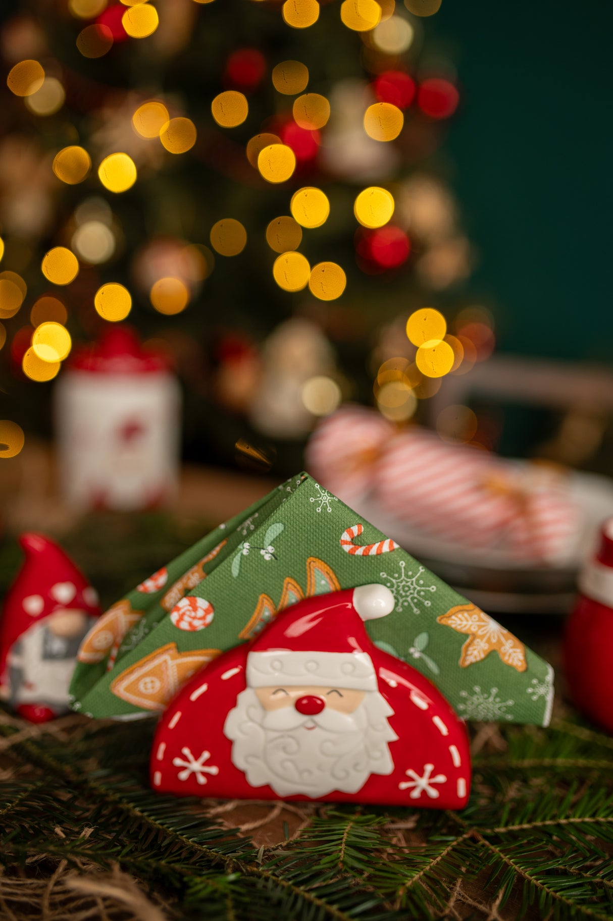 Weihnachtsserviettenhalter