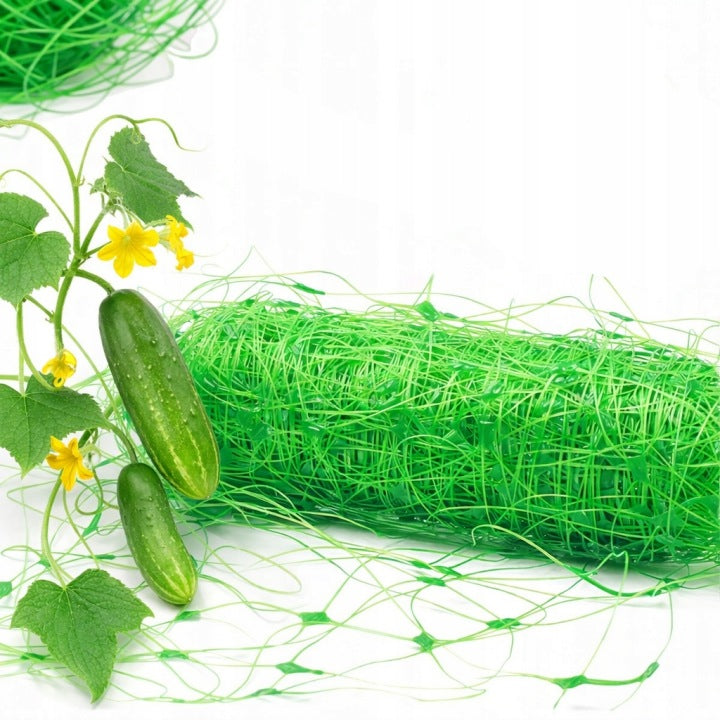 Gartennetz 1,5x10 m für Gurken und Kletterpflanzen