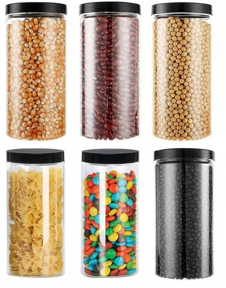 PET Vorratsgläser 1,5L 6er Set