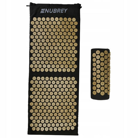 Akupressurmatte Schwarz mit Spitzen